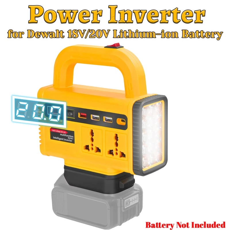 150W Power Inverter DC18V to A - огляд і ціна Outdoor Power Adapter Usb C