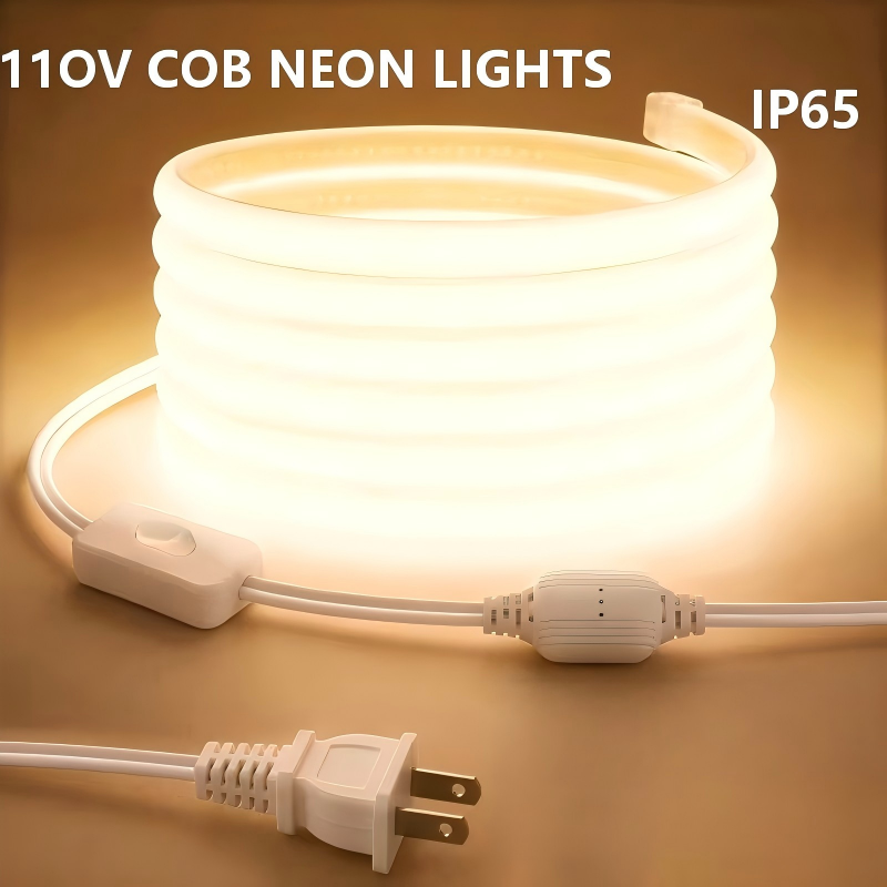 High-Lumen Cob Led Strip Light - огляд і ціна Outdoor Power Strip Weatherproof